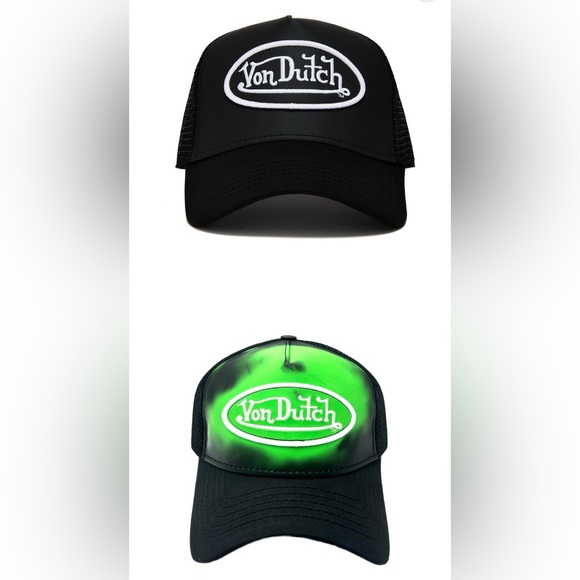 Von Dutch Black Trucker Hat (this is the color changing hat) New - Picture 6 of 6